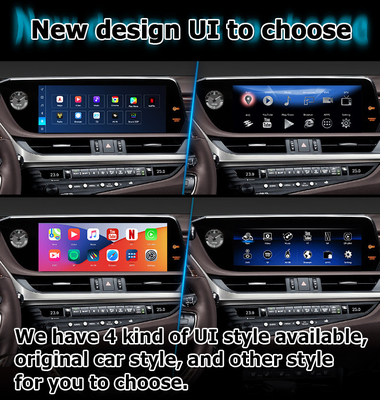 Lexus ES300h ES350 ES250 ES200 Android 13 video arayüzü carplay android auto