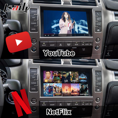 GX460 2014-2021 için 8+128GB Android 11 Lexus Video Arayüzü Kablosuz CarPlay, Android Auto dahil