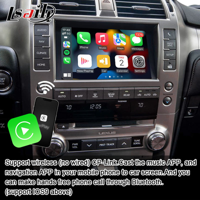 GX460 2014-2021 için 8+128GB Android 11 Lexus Video Arayüzü Kablosuz CarPlay, Android Auto dahil