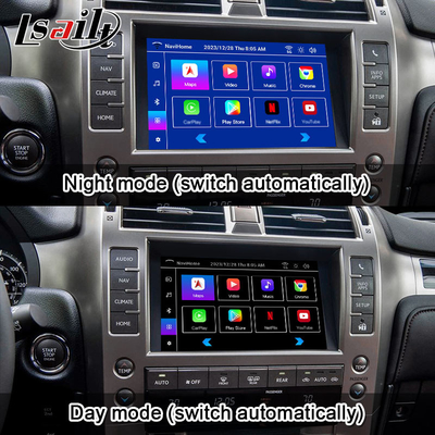 GX460 2014-2021 için 8+128GB Android 11 Lexus Video Arayüzü Kablosuz CarPlay, Android Auto dahil