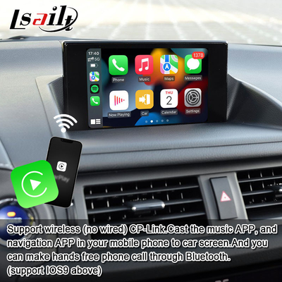 Lsailt Kablosuz CarPlay Android Video Arayüzü Lexus CT CT200H 2014-2017 Destek İndir APP'ler, NetFlix, YouTube