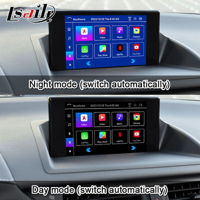 Lsailt Kablosuz CarPlay Android Video Arayüzü Lexus CT CT200H 2014-2017 Destek İndir APP'ler, NetFlix, YouTube