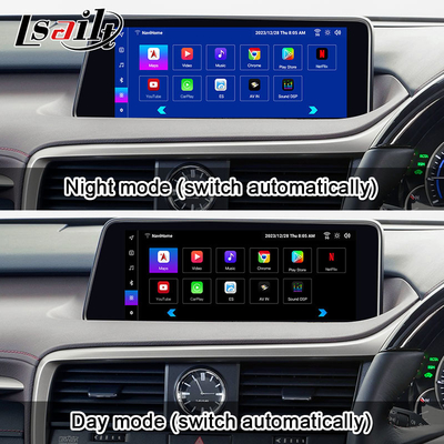 Lsailt CarPlay Android Multimedia Video Arayüzü Lexus RX RX450H RX300H RX350 Android Auto, YouTube dahil