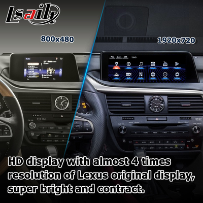 Android 8+128GB Lsailt Lexus Android carplay android otomatik ekran RX350 RX450h RX300 2.0Ghz işlemci