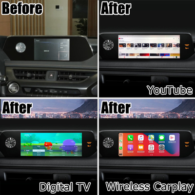 Android Carplay UX200 UX250h için Lexus Dokunmatik Ekranı DSP Düzenleme android oto