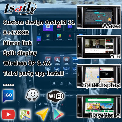 Infiniti Q50 / Q60 için GPS carplay arayüzü, 8+128GB Android 13 navigasyon kutusu arayüzü