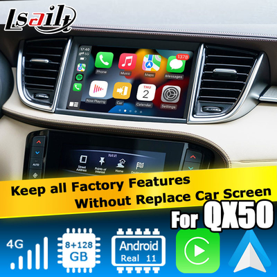 Carplay Navigasyon Android Navigasyon Video Arabir Infiniti QX50 2018