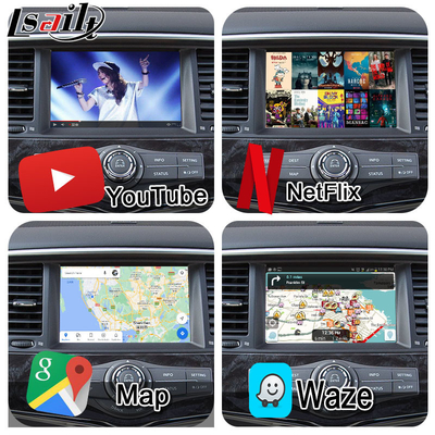 Nissan Patrol 2020-2023 için Lsailt 8G Android Multimedia Arayüzü Google Harita, CarPlay, Android Navigasyon Kutusu, YouTube