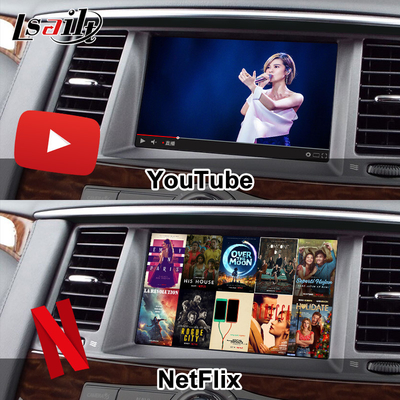 Nissan Patrol 2017-2019 Araç içi multimedya entegrasyon sistemleri için Lsailt Akıllı Infotainment Modülü