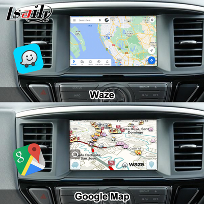 Nissan Pathfinder R52 2018-Patrol Carplay Android Otomatik Kablosuz Modülü için Lsailt 8GB Android Multimedia Arayüzü