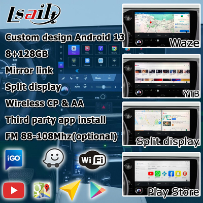 Lexus NX NX200 NX350h NX250 Android 11 multimedya video arayüzü carplay android auto