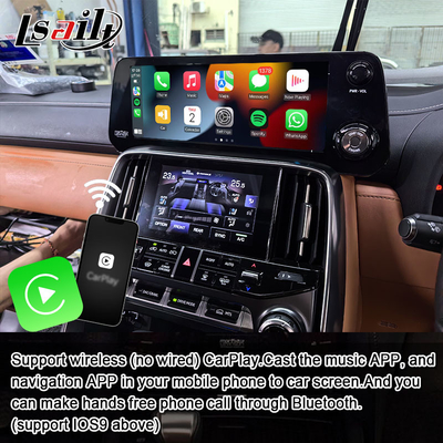 Lsailt Qualcomm Android Video Arayüzü Lexus LX600 LX500d RX ES NX 2021- YouTube, NetFlix, Kablosuz CarPlay Destek