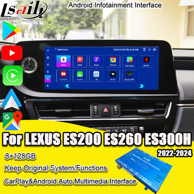 Lexus ES 2022-2024 RX NX LX GX LS için 8+128GB Android Infotainment Modülü... YouTube, NetFlix, Google Play, Waze ile