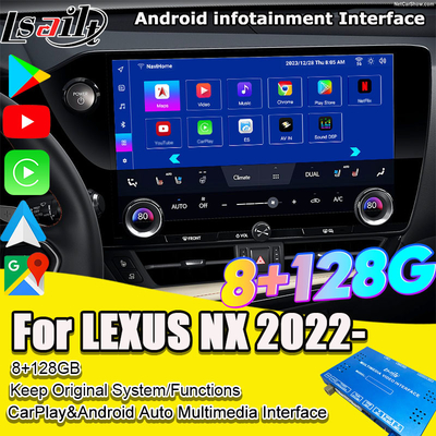 Lsailt Qualcomm Lexus Video Arayüzü Lexus NX260 NX350H LX RX ES Infotainment Arayüzü YouTube, NetFlix dahil