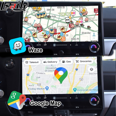 Lexus GX550 2024 RX NX LX ES için Pin to Pin Android Infotainment Arayüzü YouTube, NetFlix, Google Play, Waze dahil