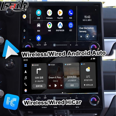 Lexus GX550 2024 RX NX LX ES için Pin to Pin Android Infotainment Arayüzü YouTube, NetFlix, Google Play, Waze dahil