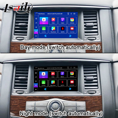 Nissan Patrol Y62 2010-2020 için Lsailt 8+128G Android 13 Akıllı Eğlence Modülü Kablosuz CarPlay dahil, NetFlix
