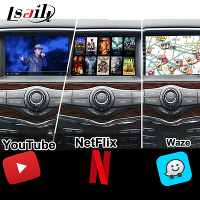 Nissan Armada Patrol Destek Baş Yastığı Ekranı, Kablosuz CarPlay, NetFlix için Lsailt 8G Akıllı Infotainment Modülü
