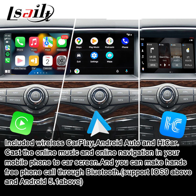 Nissan Armada Patrol Destek Baş Yastığı Ekranı, Kablosuz CarPlay, NetFlix için Lsailt 8G Akıllı Infotainment Modülü