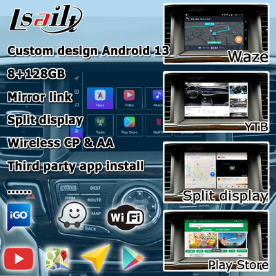 Nissan Pathfinder R52 Android 13 video arayüzü kablosuz carplay 8+128 Android tabanı