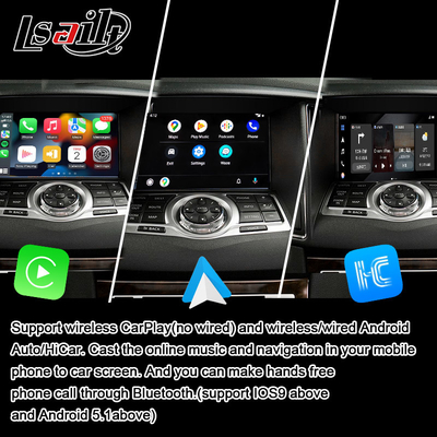 Nissan Maxima 09-15 Infiniti G37 için Lsailt 8G CarPlay&Android Video Arayüzü Google, YouTube, NetFlix ile