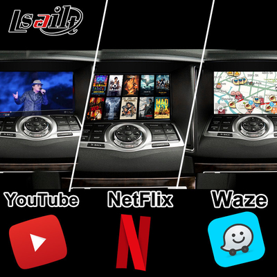 Nissan Maxima 09-15 Infiniti G37 için Lsailt 8G CarPlay&Android Video Arayüzü Google, YouTube, NetFlix ile
