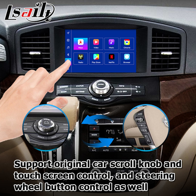 Android 13 Sistem Kablosuz Araba Oyunu Arayüzü Nissan Quest RE52 Elgrand E52 2011-2020 için