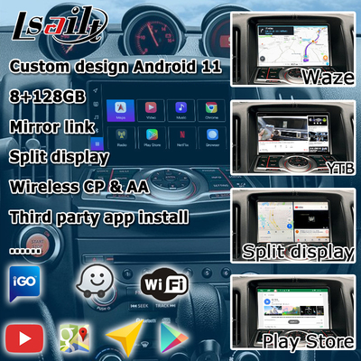 Nissan 370z Z34 Carplay Android otomatik carplay arayüzü Kutusu 8+128 Android 13 OEM yükseltmesi