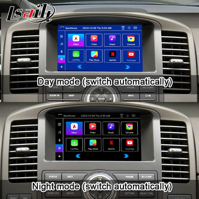 Isailt Android 13 Akıllı Eğlence Arayüzü Nissan Navara D40, Pathfinder R51 ile Kablosuz CarPlay, NetFlix