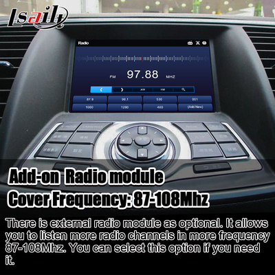 Nissan Multmedia Interface for Teana J32 Murano Quest Patrol Android 13 NetFlix, YouTube ile Infotainment Modülü