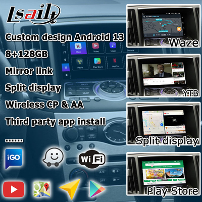 Infiniti G serisi Skyline G37 G25 G35 Q40 V36 Android 13 video arayüzü carplay android auto ile