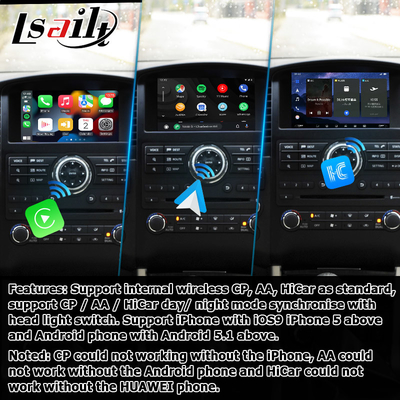 Nissan Pathfinder R51 Android Carplay multimedya arayüzü Android Auto