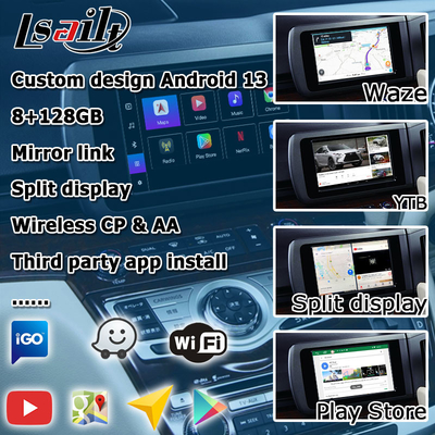 Nissan Elgrand E51 serisi 3 Android 13 Qualcomm 8+128GB Carplay Android Auto video arayüzü