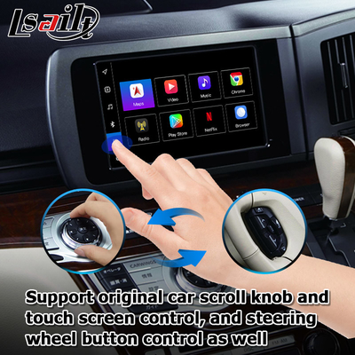 Nissan Elgrand E51 serisi 3 Android 13 Qualcomm 8+128GB Carplay Android Auto video arayüzü