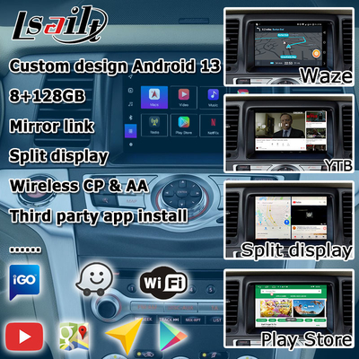 Nissan Murano Z51 Android 13 Carplay Android Auto tabanı Qualcomm 13 8+128GB