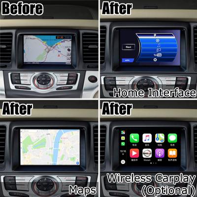 Nissan Murano Z51 Android 13 Carplay Android Auto tabanı Qualcomm 13 8+128GB