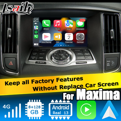 Nissan Maxima A35 Android 13 carplay android otomobil multimedya video arayüzü