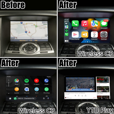 Nissan Maxima A35 Android 13 carplay android otomobil multimedya video arayüzü