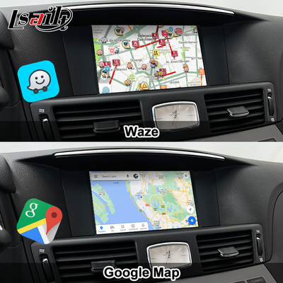 Infiniti Q70 M45 M25 2010- Kablosuz CarPlay Kutusu, Android Auto, NetFlix için 8G Qualcomm Android Multimedia Arayüzü