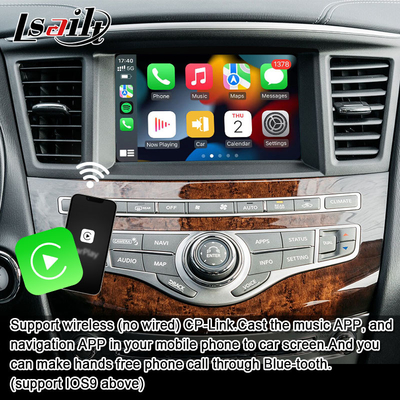 Infiniti QX60 JX35 2011-2020 için Lsailt 8G Android Multimedia Arayüzü Entegre Kablosuz CarPlay, Android Auto