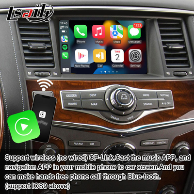 Infiniti QX80 QX56 Nissan Patrol 20100-2021 için 8G Android Infotainment Modülü Kablosuz CarPlay Arayüzü, YouTube