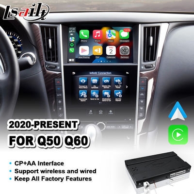 Lsailt CP + AA OEM Entegrasyon Carplay Arayüzü 2021-Bugünkü Infiniti Q50 Q60 Q60S Q50S için