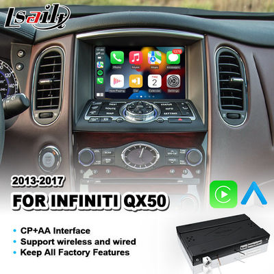 Infiniti Carplay Arabirimi Kablosuz Android Otomatik For QX50 QX70 2014-2017