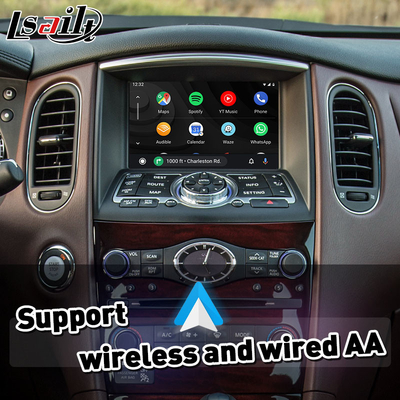 Infiniti Carplay Arabirimi Kablosuz Android Otomatik For QX50 QX70 2014-2017