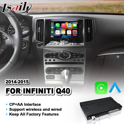 Lsailt OEM Entegrasyon Android Otomatik Video Arayüzü Infiniti Q40 2014-2015 için Carplay