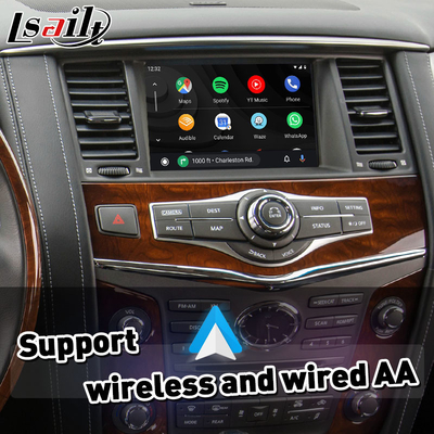 Infiniti QX80 2013-2017 için Lsailt Kablosuz Android Otomatik Carplay Arayüzü