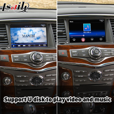 Infiniti QX80 2013-2017 için Lsailt Kablosuz Android Otomatik Carplay Arayüzü