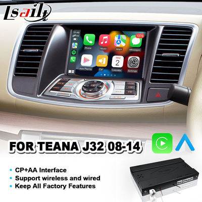 OEM Entegrasyonu Android Otomatik Video Arayüzü Nissan Teana J32 2008-2014 için Carplay