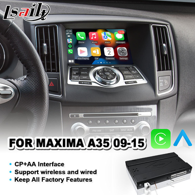 Android Auto OEM Entegrasyon Video Arayüzü 2009-2015 Nissan Maxima A35 için Carplay