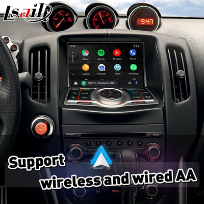 Kablosuz Carplay Android Otomatik Mirrorlink Arayüzü 2009-2020 Nissan 370Z GT Nismo için